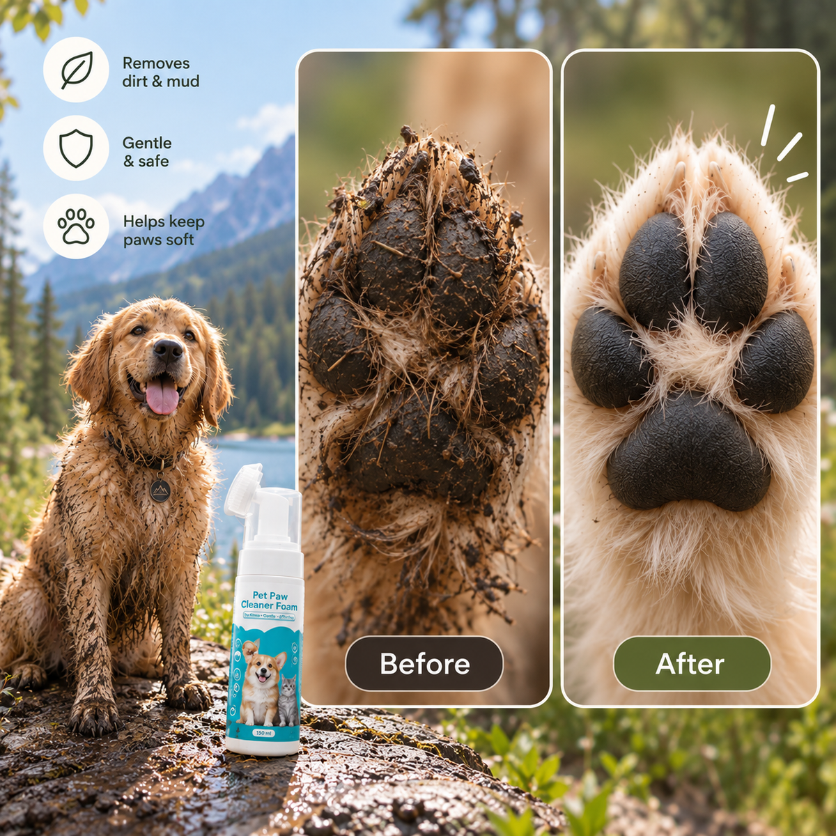 Paw & Coat Grooming Kit